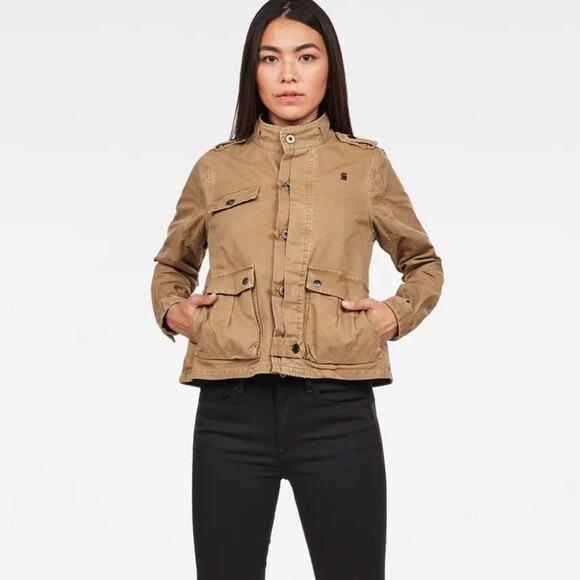 G- Star Raw Officer Cropped Utility Jacket - Picture 1 of 16